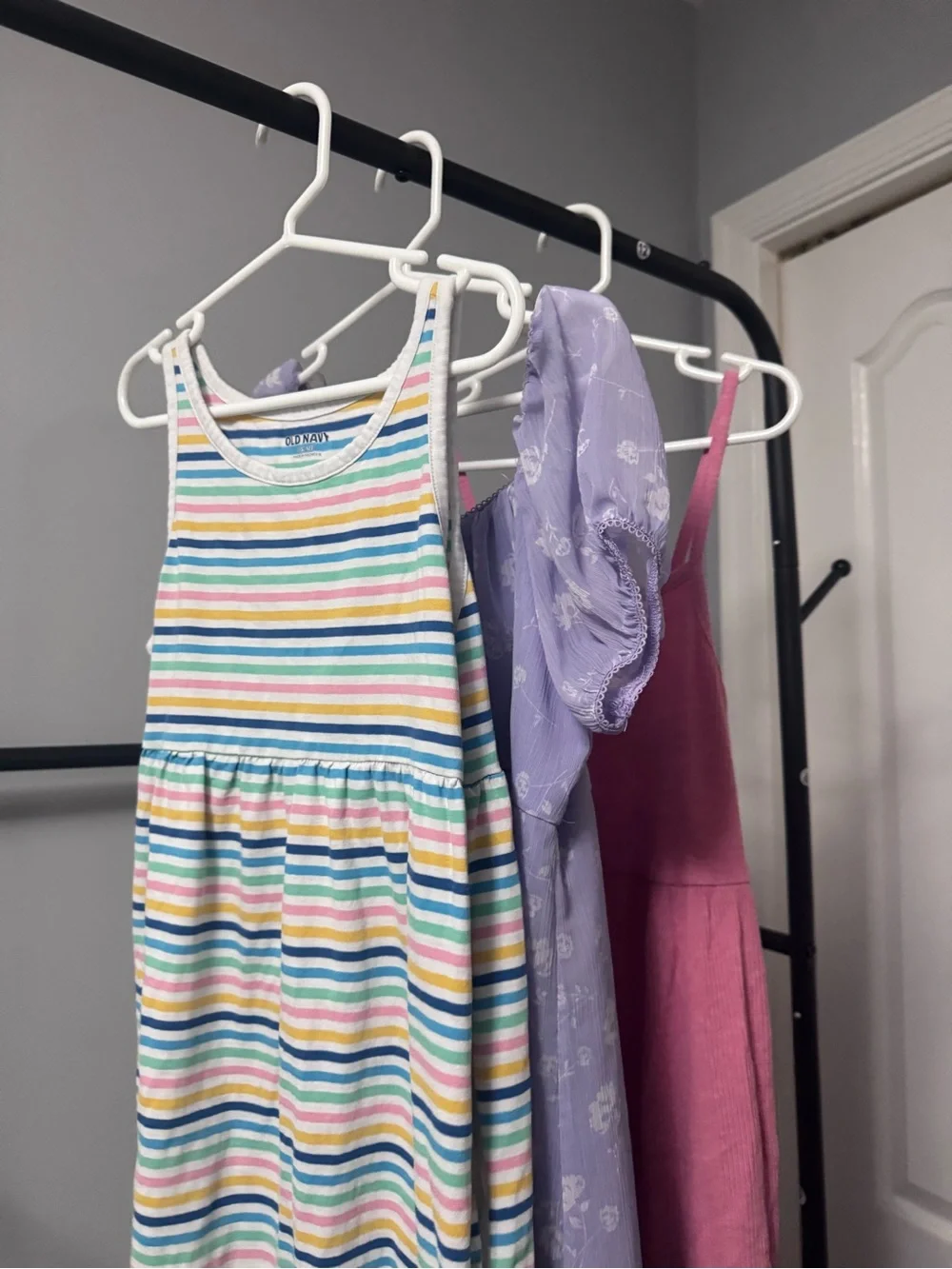 3 Girls Size Large Summer or Spring Dresses